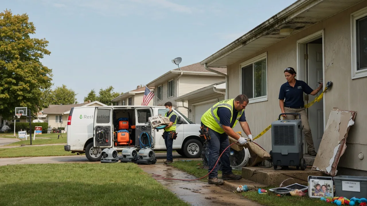 Water Damage Restoration in Bristow, OK near me